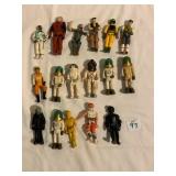 HASBRO AND FISHER PRICE ARTICULATED FIGURES FROM