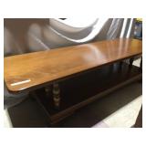COFFEE TABLE 2 TIER 16 H X 60 W X 20 D