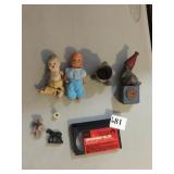 CLARK JOY # 3066 GNOME, BISQUE DOLL ETC.