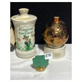 MICHTERS WHISKEY DECANTER MISSING STOPPER, OLD