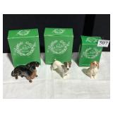 ROYAL DOULTON DOGS, JACK RUSSEL, WEINER DOG, KING