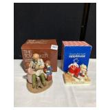 ANNIE CHRISTMAS FIGURINE, NORMAN ROCKWELL