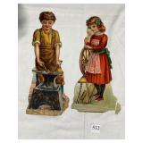 RAFAEL TUCK PAPER CUT OUTS WITH STANDS