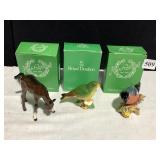 ROYAL DOULTON FIGURINES, FOAL, GREENFINCH, OTHER