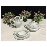 JOHANN HAVILAND COFFEE SERVER W/O LID, COVERED