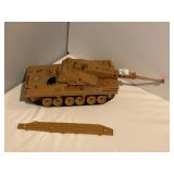 1985 HASBRO BRADLEY GI JOE BROWN TANK, CLEAN
