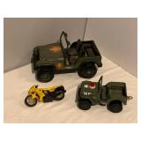 TONKA MASH JEEP, MP JEEP AND TONKA YELLOW MADE IN
