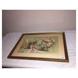 BLOOMING FLOWERS 18" X 24.5 PRINT