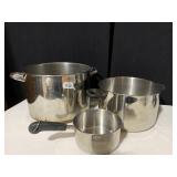 COPPER BOTTOM STOCK POT AND OTHERS