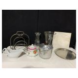 ICE BUCKET, VASE, PLATE HOLDER ETC.