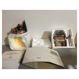 DEPT. 56 GEO WEETYON WATCHMAKER, SANTA COMES TO