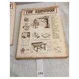 THE SURVIVOR BY KURT SAXON VOLUME 1, COPYRIGHT