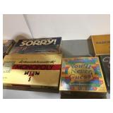 GAMES INC PARCHEESI, SORRY BATTLESHIP NEW, HIGH