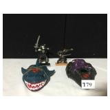 TONKA WILLOW FIGURES, BLUEBIRD MIGHTY MAX