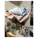 FLORIDA BEACH TOWEL, BEAD PILLOW AND BLANKETS,