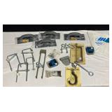 NEW TROWELS, UTILITY HOOKS, SQUARE U BOLTS,