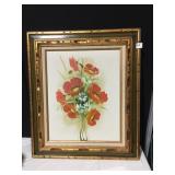 GOLD FRAMED ORIGINAL OIL ON CANVAS, 24X28