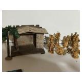 NATIVITY SET DEPOSE ITALY FIGURES