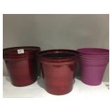 PLANTERS 5 RED, 4 PURPLE
