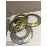 13 STOVE WALL PLATES