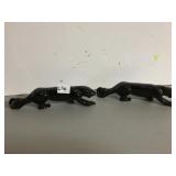 10" LONG BLACK PANTHERS