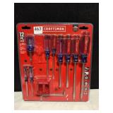 NEW 12 PC CRAFTSMAN SCREWDRIVER SET