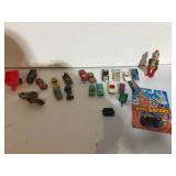 HOT WHEELS AND OTHER CARS, WIND UP TOY PART OF