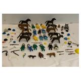 VINTAGE PLAYMOBILE 1970S FIGURES, WEAPONS,