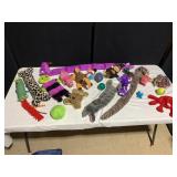ASSORTMENT OF DOG TOYS