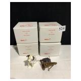 4 SETS OF NIPPER PLASTIC FIGURES