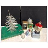 SPACE SHUTTLE ORNAMENT, CRYSTAL PINES TREE,