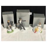 3 IMAGES OF HOLLYWOOD FIGURINES