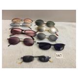 SUNGLASSES 9 PAIRS