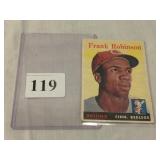 1958 TOPPS #285 FRANK ROBINSON, SOME FADING