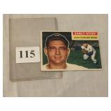 1956 TOPPS EARLY WYNN #187, NICE CONDITION