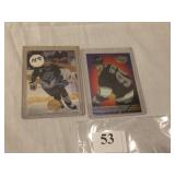 2 HOCKEY INSERT CARDS INCLUDING 1994 FINEST