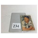 1952 BOWMAN #101 MICKEY MANTLE (HOF), SOME EDGE