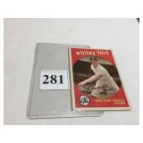 1959 TOPPS #430 WHITEY FORD NEW YORK YANKEES HOF