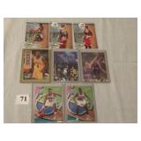 8 BASKETBALL INSERT CARDS, INCLUDING SHAQ