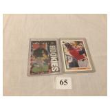 2 MICHAEL JORDAN, 1991 UPPER DECK SP-1 AND 1994