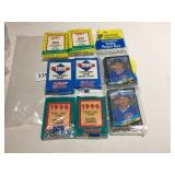 LOT OF 8 COMPLETE MINOR LEAGUE BASEBALL TEAM SETS