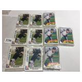 LOT OF 10 SEALED NEW YORK YANKEE MINOR LEAGUE