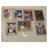6 DIFFERENT 1990/91 HALL OF FAMERS CARDS, NOLAN