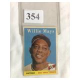 1958 TOPPS #5 WILLIE MAYS VG CONDITION NO CREASES