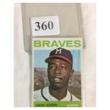 1964 TOPPS #300 HANK AARON VG/EX CONDITION NO