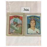 2 - 1972 TOPPS HALL OF FAMERS #420 STEVE CARLTON