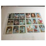 18 DIFFERENT 1967, 1971, AND 1972 TOPPS BASEBALL