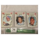 3 - 1970 TOPPS ALL STAR CARDS, #450 MCCOVEY, #455