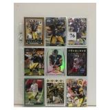 LOT OF 9 DIFFERENT TOPPS BEN ROETHLISBERGER MINT