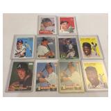 10 MOSTLY DIFFERENT BASEBALL STAR CARDS INCLUDING
